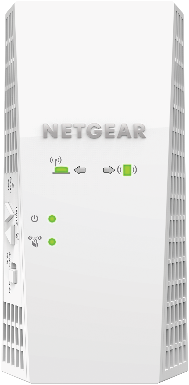 NETGEAR EX6250 Network repeater White 10, 100, 1000 Mbit/s