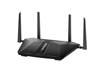 NETGEAR AX4200 WiFi Router (RAX43) wireless router Gigabit Ethernet Dual-band (2.4 GHz / 5 GHz) Black
