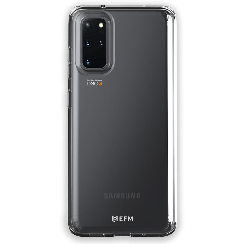 EFM Alaska Case Armour with D3O Crystalex for Samsung Galaxy S20 - Clear (EFCALSG261CLE),Qi Certified Wireless Charging Suitable,2m drop tested,1Yr.