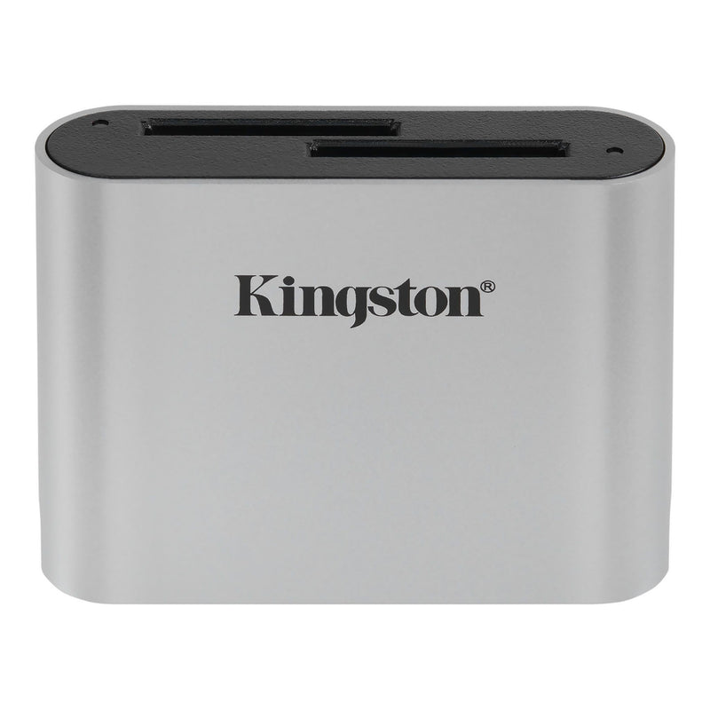 Kingston Workflow SD Reader card reader USB 3.2 Gen 1 (3.1 Gen 1) Black, Silver
