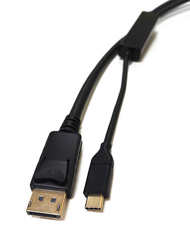 8WARE 2m USB-C to DP DisplayPort Cable Adapter Male to Male iPad Pro Macbook Air Samsung Galaxy S10 MS Surface