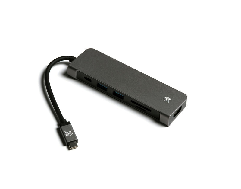 STM USB-C Media Hub USB 3.2 Gen 1 (3.1 Gen 1) Type-C 5000 Mbit/s Black