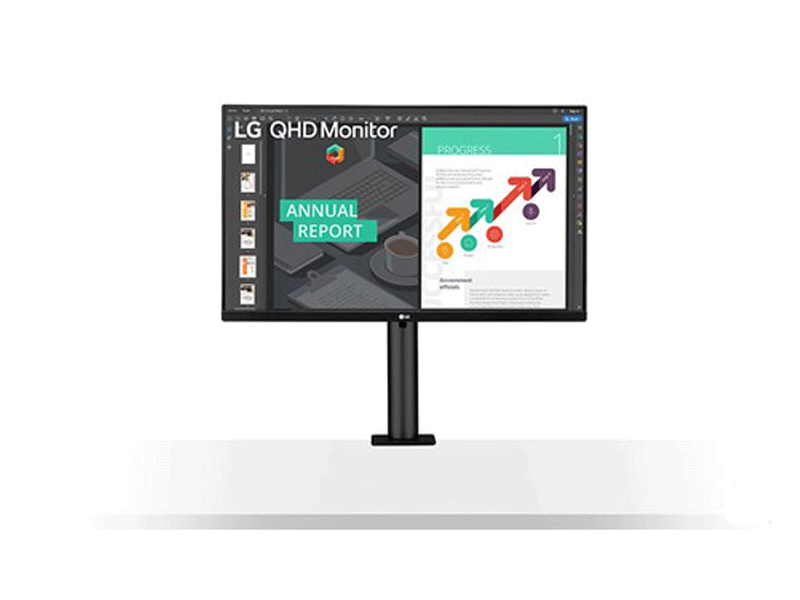 LG 27QN880-B 68.6 cm (27") 2560 x 1440 pixels Quad HD LCD Black