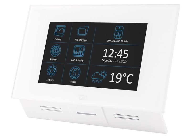2N Telecommunications Indoor Touch video intercom system 17.8 cm (7) White