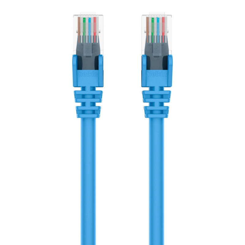 Belkin A3L791BT03MBLUS networking cable Blue 3 m Cat5e