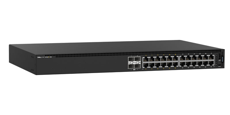 DELL N-Series N1124P-ON Managed L2 Gigabit Ethernet (10/100/1000) Black 1U Power over Ethernet (PoE)