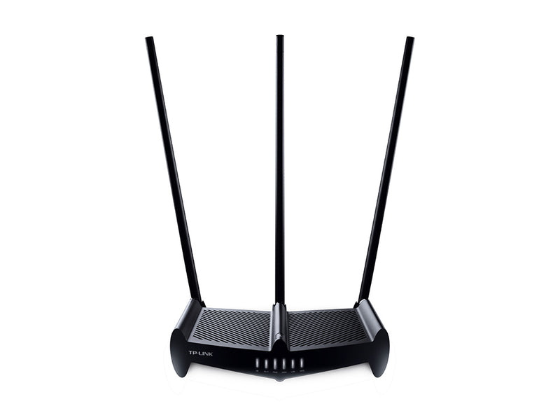 TP-LINK HIGH POWER WIRELESS N ROUTER, 450MBPS, LAN (4), ANT (3), 3YR