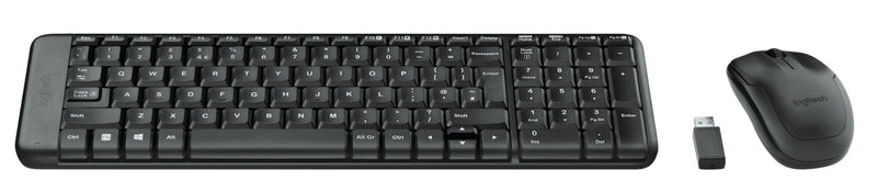 Logitech MK220 keyboard Mouse included RF Wireless Black