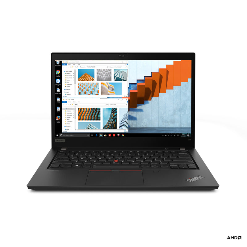 Lenovo ThinkPad T14 Notebook 35.6 cm (14") Full HD AMD Ryzen 5 PRO 16 GB DDR4-SDRAM 256 GB SSD Wi-Fi 6 (802.11ax) Windows 10 Pro Black