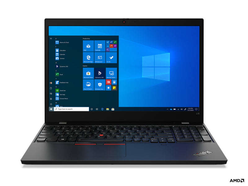 Lenovo ThinkPad L15 + 3YOS Warranty Notebook 39.6 cm (15.6") Full HD AMD Ryzen™ 5 PRO 8 GB DDR4-SDRAM 256 GB SSD Wi-Fi 6 (802.11ax) Windows 10 Pro Black