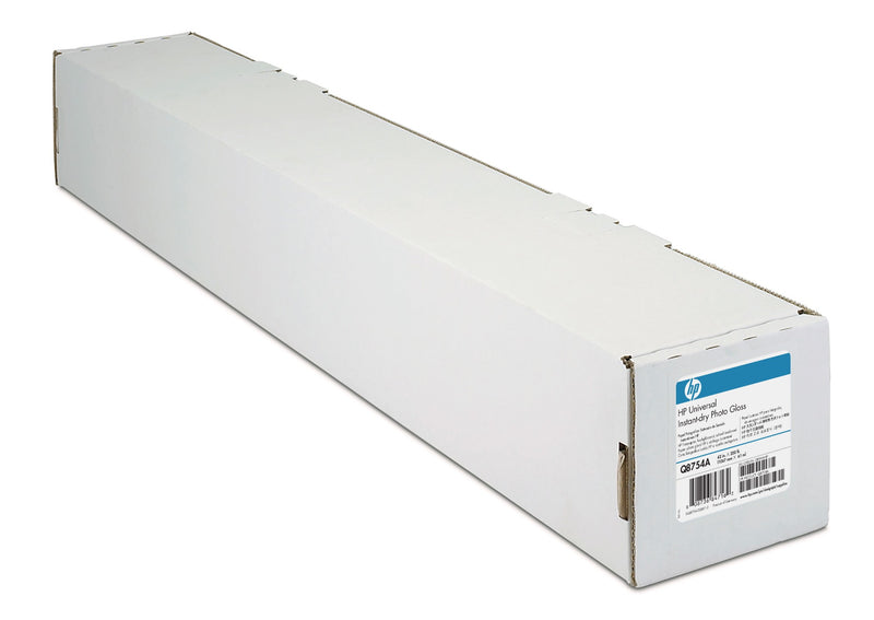 HP Universal Instant-dry Gloss -1067 mm x 30.5 m (42 in x 100 ft) photo paper Brown, White