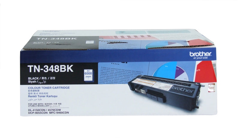 Brother TN-348BK toner cartridge 1 pc(s) Original Black