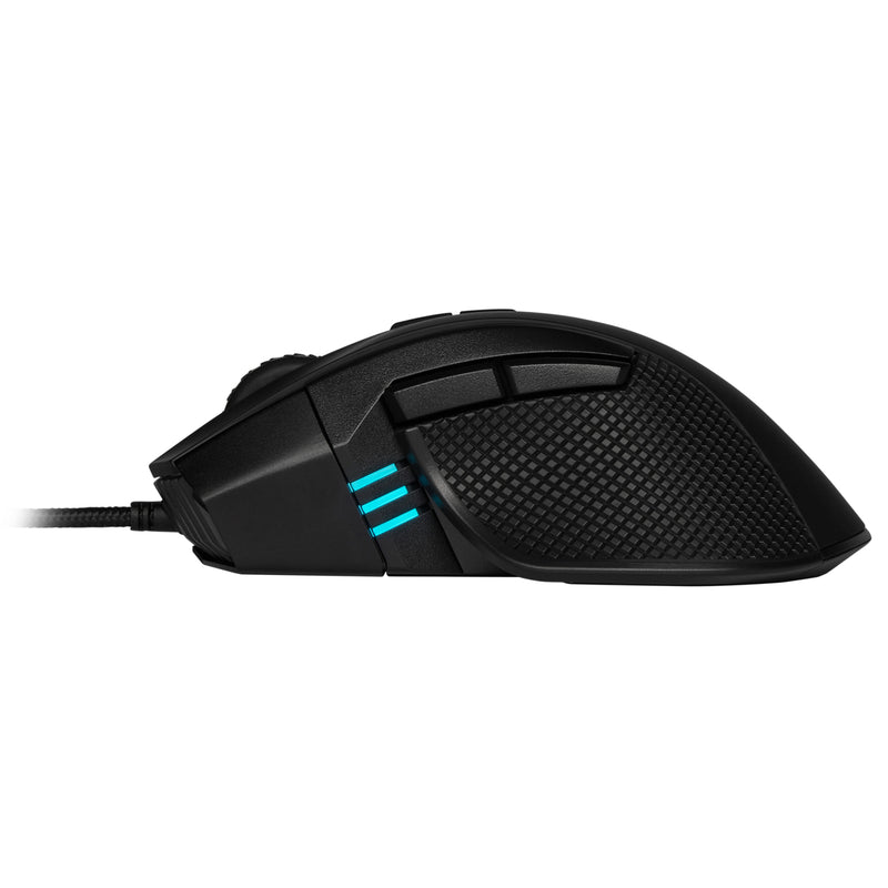 Corsair IRONCLAW RGB mouse USB Type-A Optical 18000 DPI Right-hand