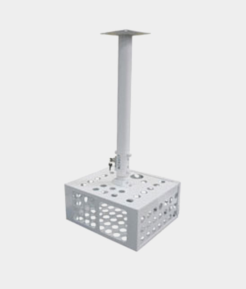 Gilkon PROJECTOR SECURITY CAGE WITH CEILING POLE & MOUNT 300MM H x 650MM W x 650MM D