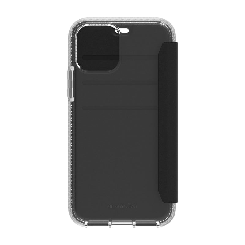 Griffin Survivor Clear mobile phone case 14.7 cm (5.8) Wallet case Black,Transparent
