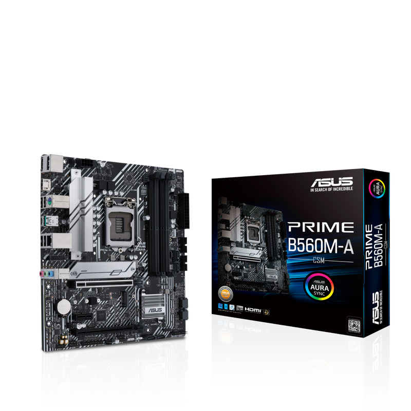 ASUS PRIME B560M-A/CSM Intel B560 LGA 1200 micro ATX