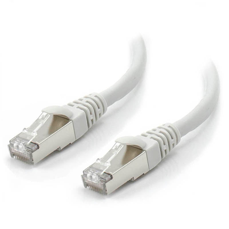ALOGIC 10m Grey 10G Shielded CAT6A Network Cable