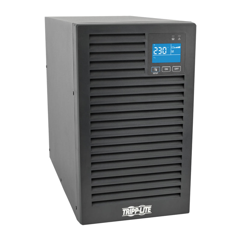 Tripp Lite 2000VA 1800W SmartOnline 230V On-Line Double-Conversion UPS, Tower, Extended Run, Network Card Options, LCD, USB, DB9