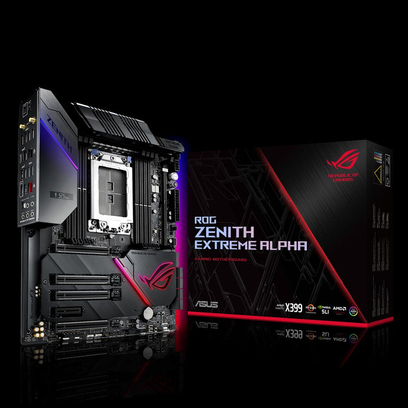 ASUS ROG Zenith Extreme Alpha Socket TR4 Extended ATX AMD X399