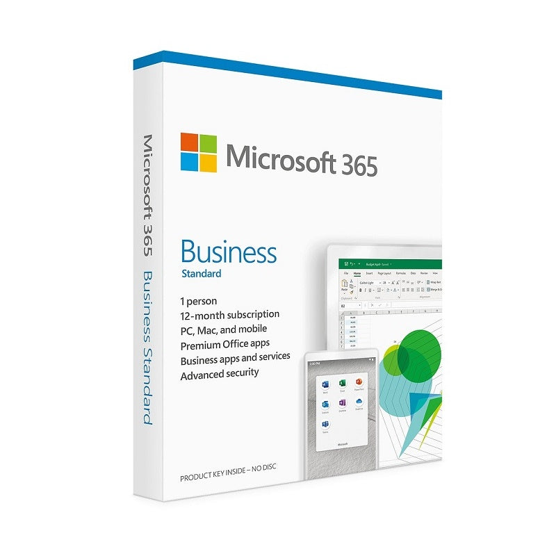 Microsoft 365 Business Standard Full 1 license(s) 1 year(s)