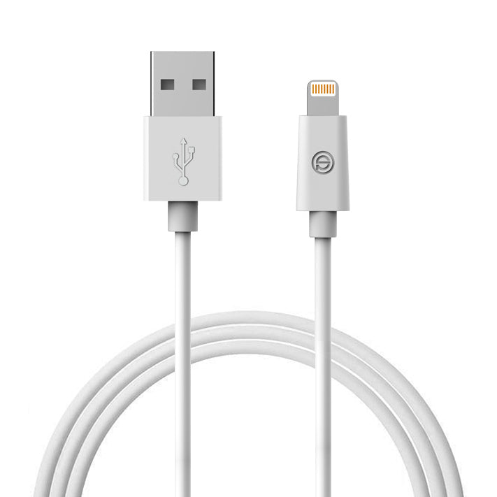 Astrotek 3m Usb Lightning Data Sync Charger White Color Cable For Iphone 6s 6 Plus 5 5s Ipad Air - White