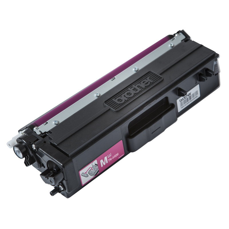 Brother TN-446M Super High Yield Magenta Toner Cartridge, 6500 Pages