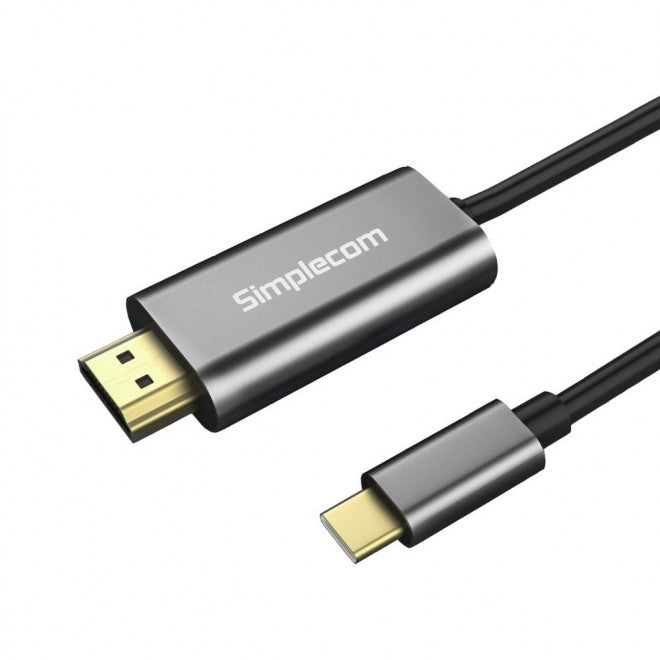 Simplecom DA321 video cable adapter 1.8 m USB Type-C HDMI Type A (Standard) Black