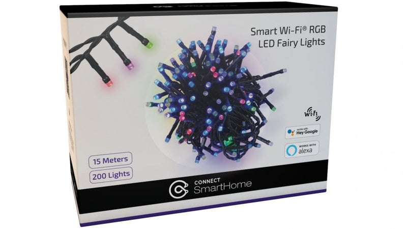 CONNECT Smart Fairy Lights 15m RGB