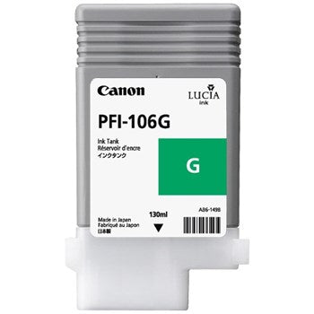 Canon PFI-106G LUCIA EX GREEN INK CARTRIDGE FOR IPF6300,IPF6300S,IPF6350,IPF