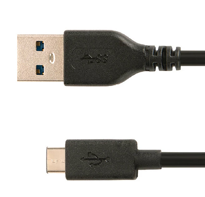 Griffin GC41638 USB cable 1.8 m USB C USB A Black