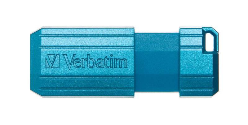 Verbatim PinStripe - USB Drive 16 GB - Caribbean Bluee
