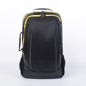 Access Backpack for up to 18 NB, Black with Yellow linings, Nylon 210D, Water resistant