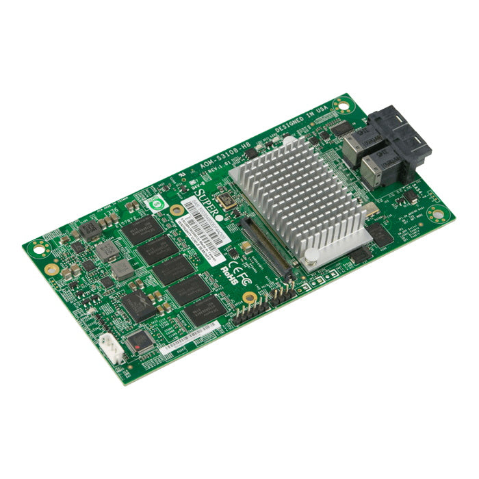 Supermicro AOM-S3108M-H8 interface cards/adapter Internal SAS