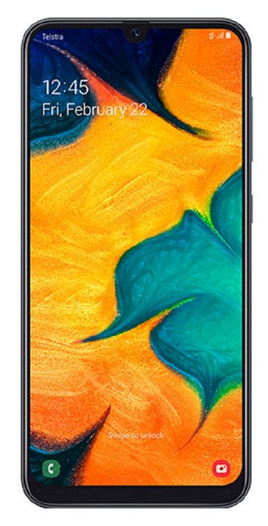 Samsung Galaxy A30 SM-A305 16.3 cm (6.4) 3 GB 32 GB Single SIM 4G USB Type-C Black 4000 mAh
