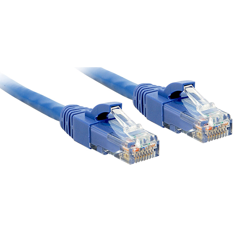 Lindy 1m Cat.6 U/UTP Cable, Blue