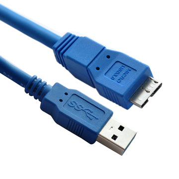 Astrotek 1.8m USB 3.0 A/Micro B USB cable USB 3.2 Gen 1 (3.1 Gen 1) USB A Micro-USB B Blue