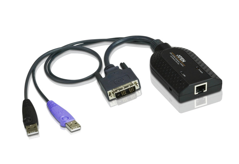 ATEN USB - DVI to Cat5e/6 KVM Adapter Cable (CPU Module)