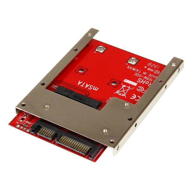 StarTech mSATA SSD to 2.5in SATA Adapter Converter