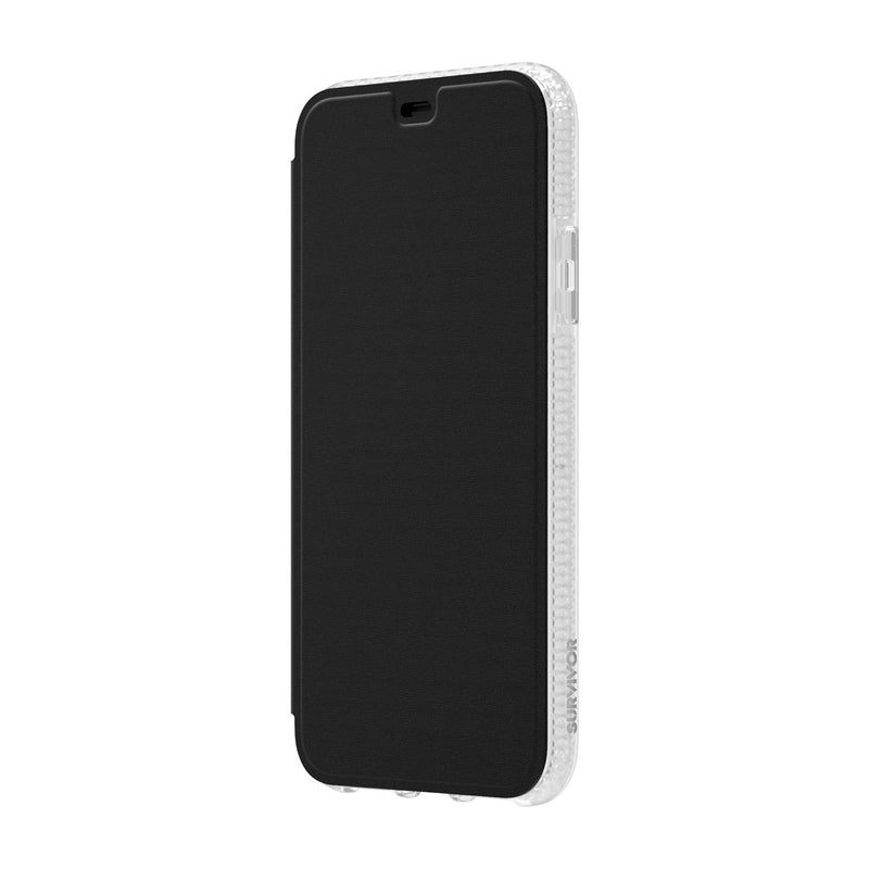 Griffin GIP-039-CLB mobile phone case 16.5 cm (6.5) Wallet case Black,Transparent
