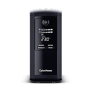 CyberPower VP700ELCD uninterruptible power supply (UPS) Line-Interactive 0.7 kVA 390 W 3 AC outlet(s)