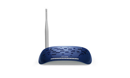 TP-LINK TD-W8950N wireless router Fast Ethernet Blue,White