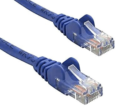 8WARE CAT5e Cable 40m - Blue Color Premium RJ45 Ethernet Network LAN UTP Patch Cord 26AWG CU Jacket