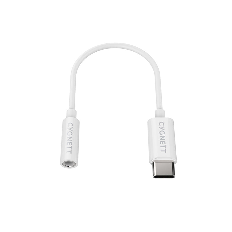 Cygnett CY2867PCCPD audio cable 0.15 m 3.5mm USB Type-C White