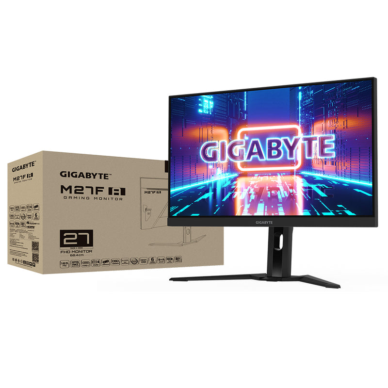 Gigabyte M27F A computer monitor 68.6 cm (27") 1920 x 1080 pixels Full HD Black