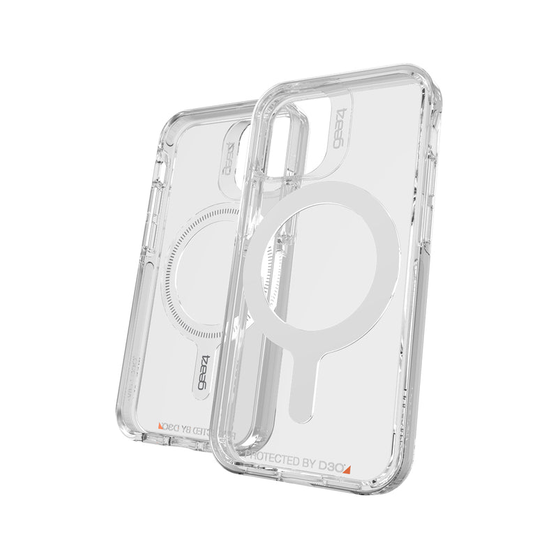 GEAR4 D3O Crystal Palace Snap Apple iPhone 12 mini Clear