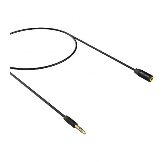 Verbatim 66574 audio cable 3 m 3.5mm Black
