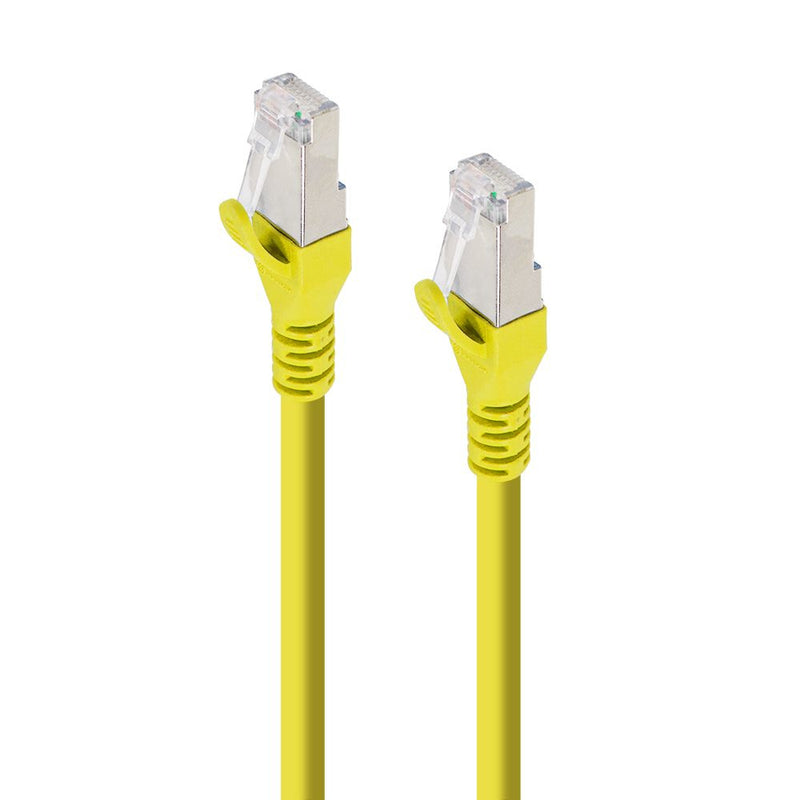 ALOGIC 1.5m Yellow Shielded CAT6A LSZH Network Cable