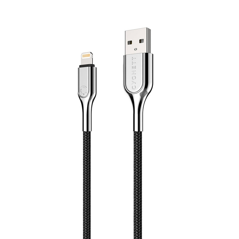 Cygnett CY3953PCCAL lightning cable 0.5 m Black, Stainless steel
