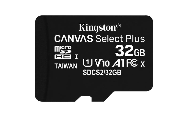 Kingston Canvas Select Plus 32 GB MicroSDHC UHS-I Class 10