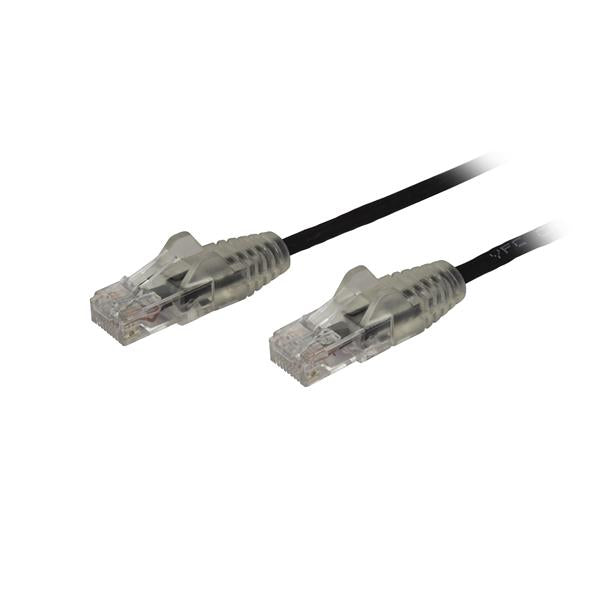 StarTech 1 m CAT6 Cable - Slim - Snagless RJ45 Connectors - Black